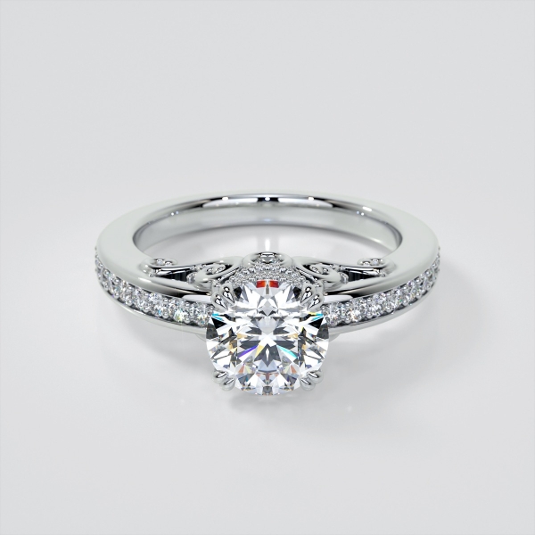 The Agape 750 Collection - Engagement Rings