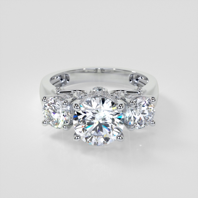 2.5Ct Lab grown Diamond ring 